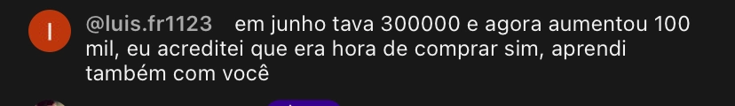 Print de depoimento de aluno da LZ Academy