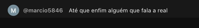 Print de depoimento de aluno da LZ Academy