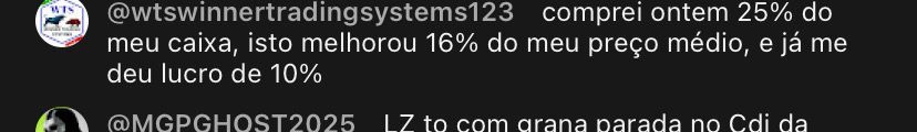 Print de depoimento de aluno da LZ Academy