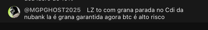 Print de depoimento de aluno da LZ Academy