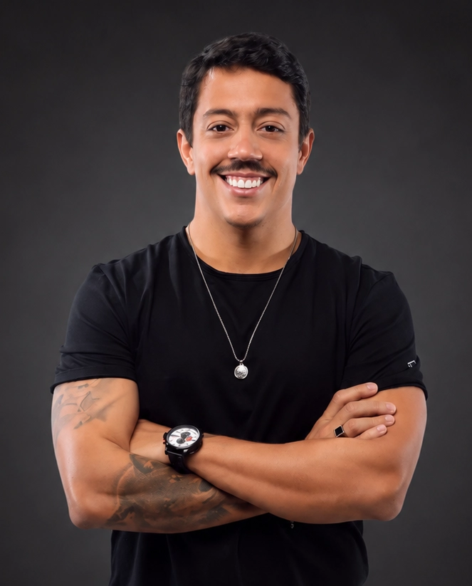 Renato Albani, humorista e sócio da LZ Academy.